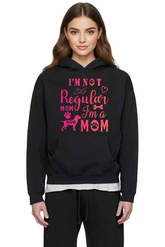 I'm not Regular Mom I'm a Dog Mom džemperis. (Šunų mylėtojų džemperis)